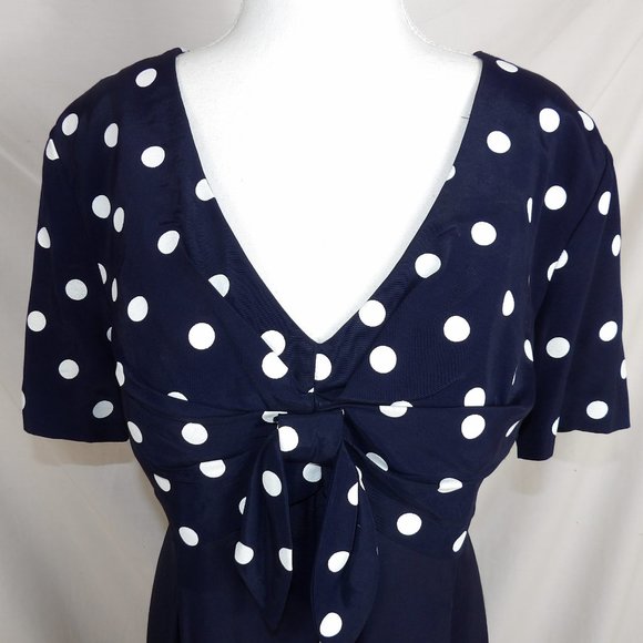 Vintage 1980's Dress with Culottes - Picture 5 of 12